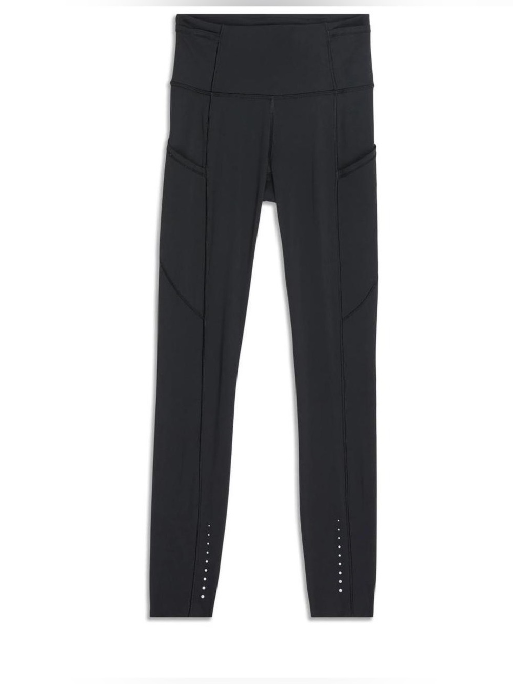 Lululemon Fast and Free High-Waist Black Performance Leggings - Picture 2 of 9